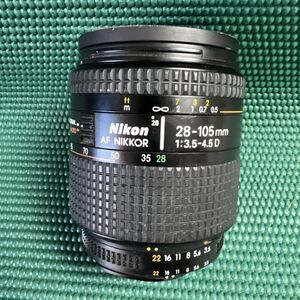 Nikon AF NIKKOR 28-105mm F/3.5-4.5 D Lens